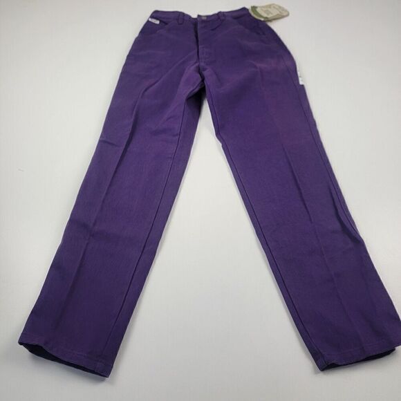 Vintage Wrangler Women's Bare Back High Rise Straight Leg Jeans 7/8 Mom Pants - Picture 1 of 12